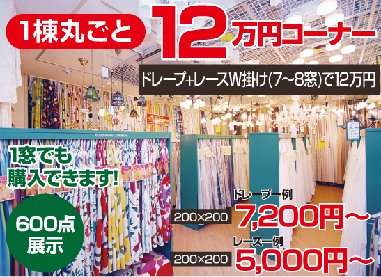 1棟丸ごと12万円